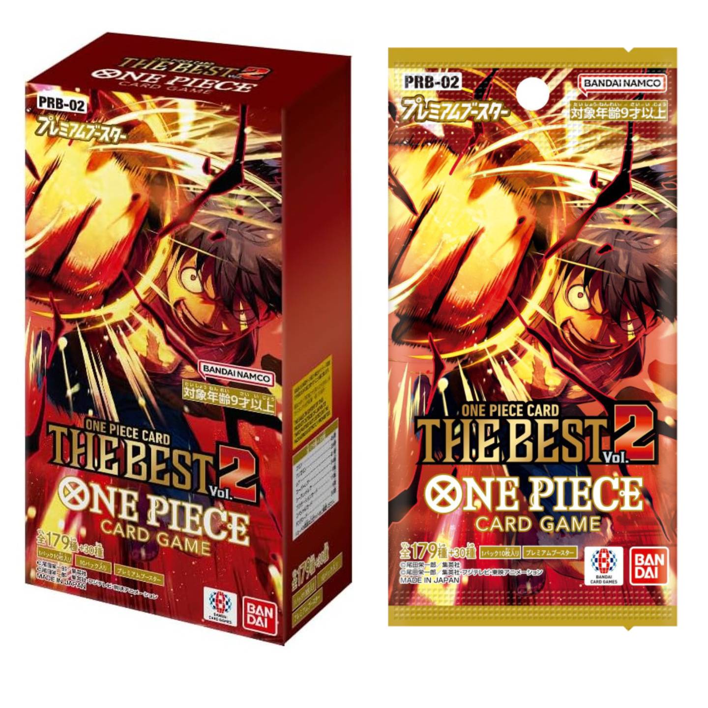One Piece Card Game PRB-02 Premium Booster (JAP) | PLAYe One Piece Card Game PRB-02 Premium Booster (JAP) | PLAYe