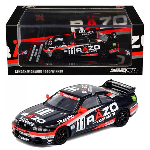 Inno64 Sedan Highland 1995 Winner GT-R R33 RAZO
