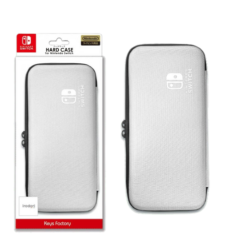 Nintendo Switch Irodori Keys Factory Hard Case White