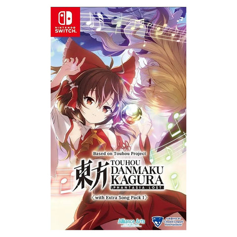 Nintendo Switch Touhou Danmaku Kagura Phantasia Lost with Extra Song Pack 1 (Asia)