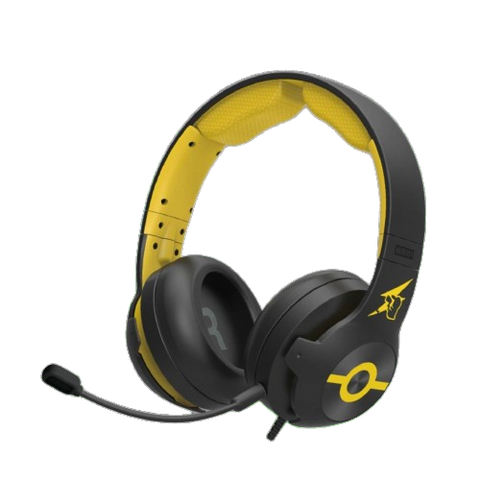 Nintendo Switch High Grade Cool Black Pikachu 025 Headset