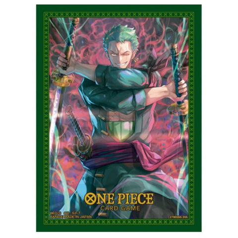 Bandai One Piece Card Game Vol. 11 Zoro Sleeve