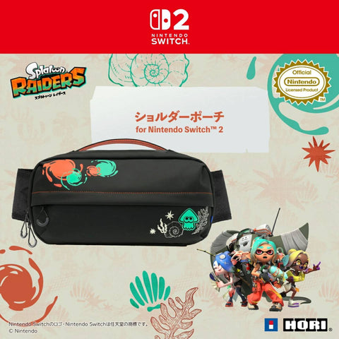 Nintendo Switch 2 Hori Adventure Shoulder Pack Splatoon Raiders