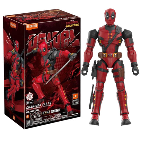 Marvel Deadpool & Wolverine CC Deadpool Blokees Model Kit