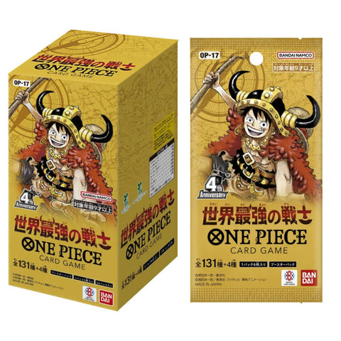 One Piece Card Game OP-17 Strong Warrior Booster (JAP)