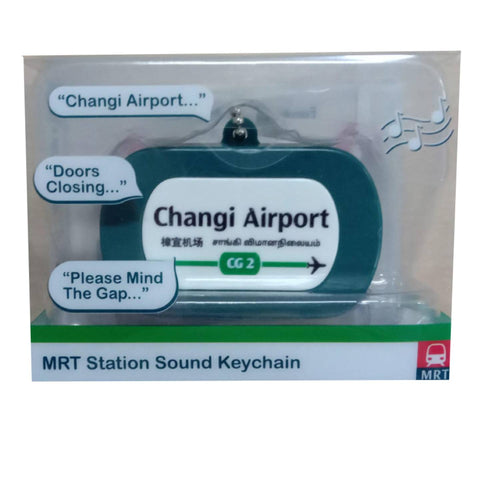 MRT Station Sound Keychain - Changi Airport