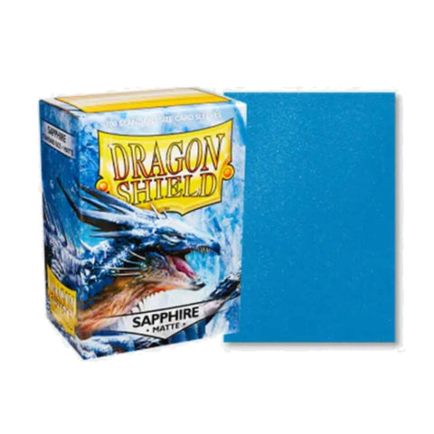 Dragon Shield 100 Standard Size Matte Sapphire