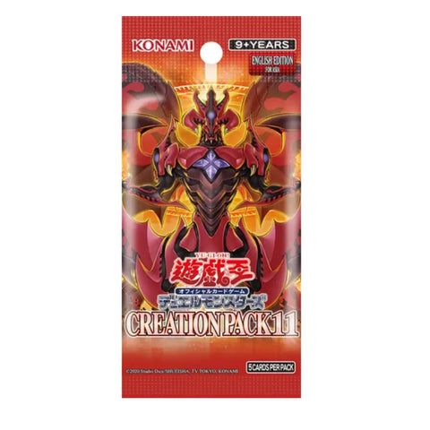 Yu Gi Oh Creation Pack 11 Booster (ENG)