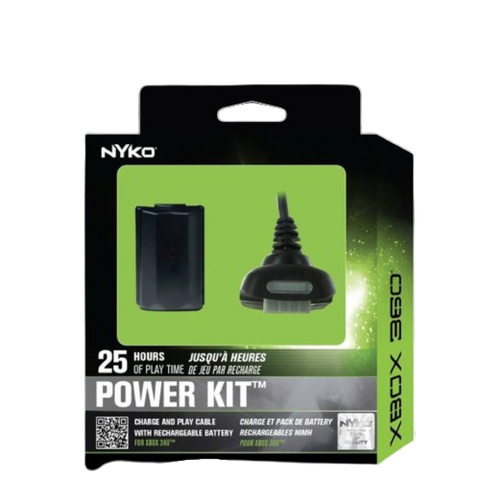 XBox 360 Nyko Power Kit (1 Battery)