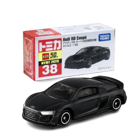 Takara Tomy Audi R8 Coupe 1st Black (38)