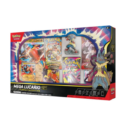 Pokemon TCG Mega Lucario ex Figure Collection Box
