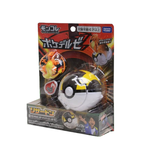 Takara Tomy Pokedel-Z Charizard Hyperball