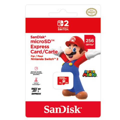 Nintendo Switch 2 SanDisk microSD Express Card - 256GB