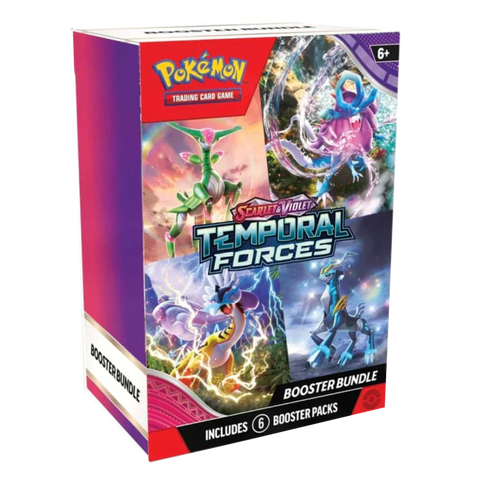 Pokemon SV5 Temporal Forces Booster Bundle