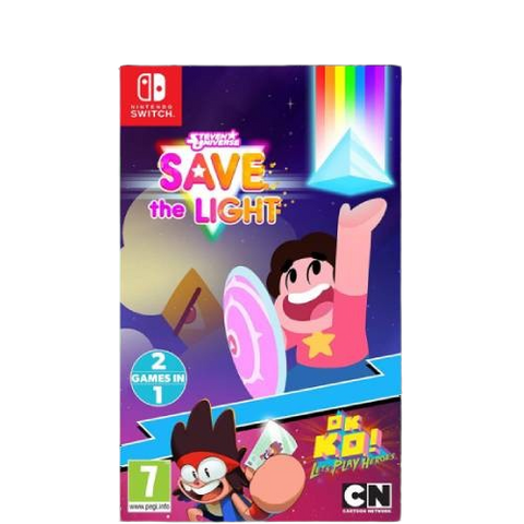 Nintendo Switch 2 in 1 Save The Light & Ok Ko Let's Play