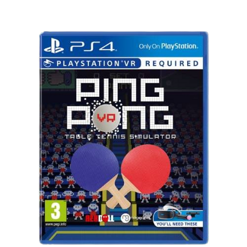 PS4 VR Ping Pong Table Tennis Simulator