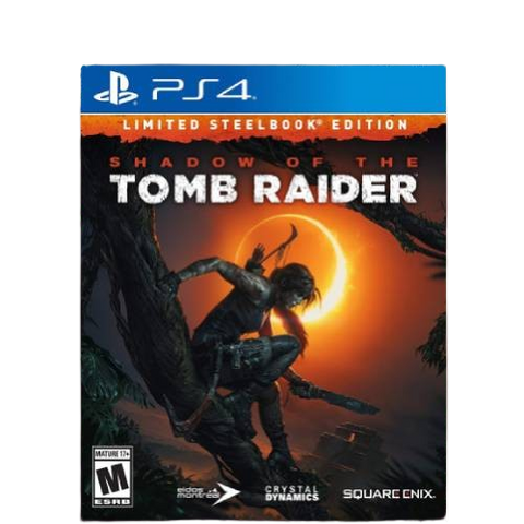 PS4 Shadow of The Tomb Raider (Steelbook)