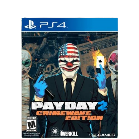 PS4 Payday 2: Crimewave Edition