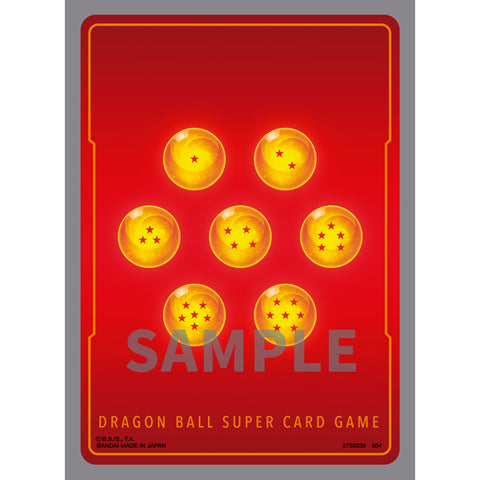 Dragonball Card Game Sleeve 02 Standard Red