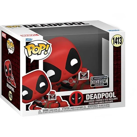 Funko POP! (1413) Deadpool Hearts Wolverine EE Exclusive