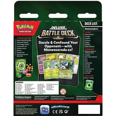 Pokemon Deluxe Battle Deck - Meowscarada Ex