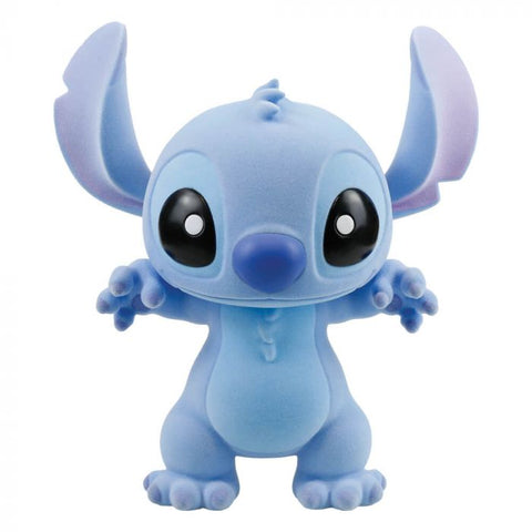 Disney Flocked Stitch Figure