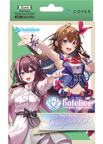 Hololive Card HSD01 Game Start Deck Tokino Sora & AZKi (ENG)