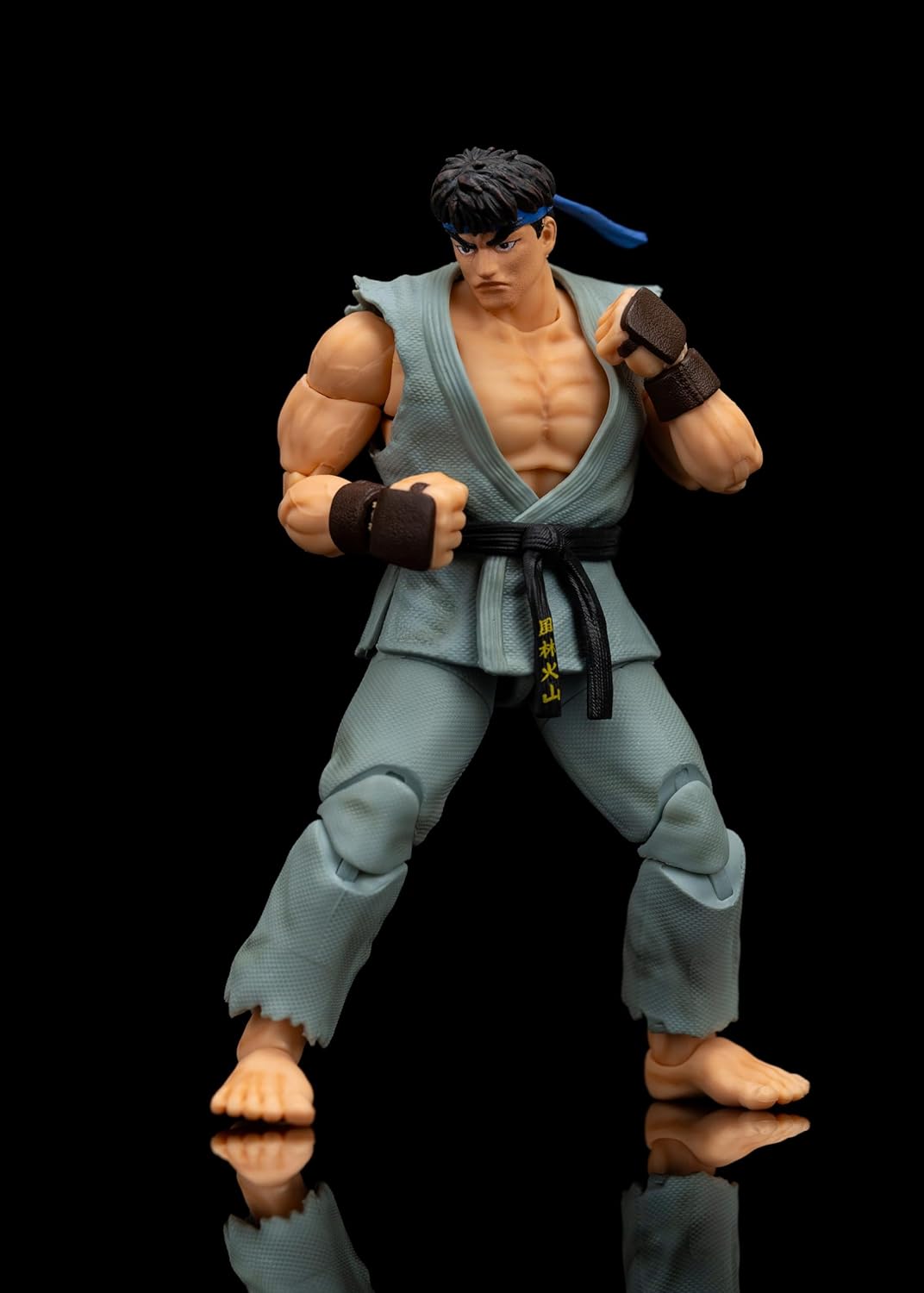 Jada - Street Fighter II, Figura Evil Ryu Edizione Speciale, Figura Articolata 15 cm, con Mani e Testa intercambiabili, Accessori e 20 Punti Articolati (253255070 Jada - Street Fighter II, Figura Evil Ryu Edizione Speciale, Figura Articolata 15 cm, con Mani e Testa intercambiabili, Accessori e 20 Punti Articolati (253255070