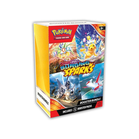 Pokemon SV8 Surging Sparks Booster Bundle