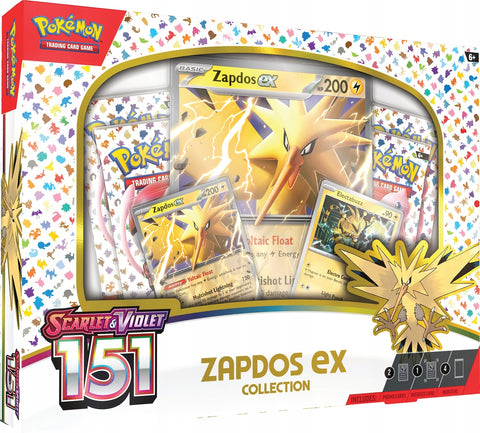 Pokemon SV3.5 151 Zapdos Ex Collection Box