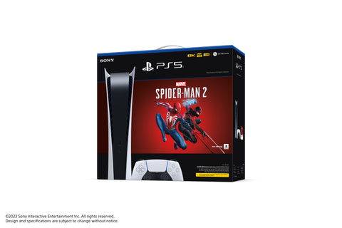 PS5 Digital Version Spiderman 2 Bundle