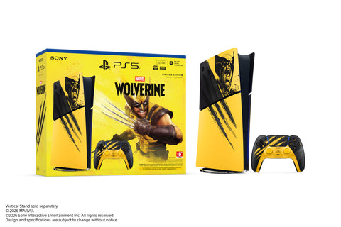 (Pre-order) PS5 Slim Digital Console - Marvel's Wolverine Bundle (Ship 15 September 2026)