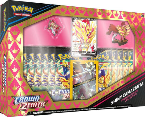 Pokemon SS12.5 Crown Zenith Shiny Zamazenta Premium Figure Box