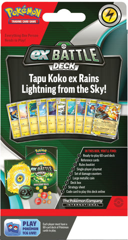 Pokemon Ex Battle Deck - Tapu Koko Ex