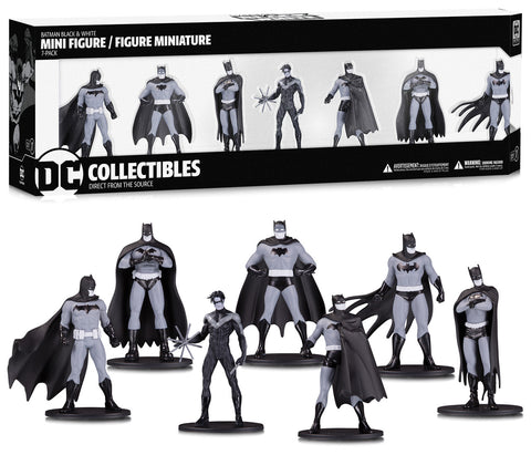Batman Black / White Mini-Figure 7-Pack Box Set 1