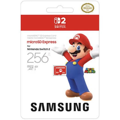 Nintendo Switch 2 Samsung MicroSD Express 256GB