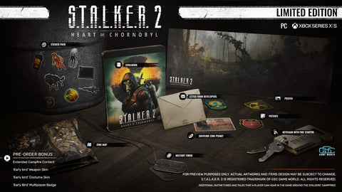 (Pre-order) XBox S.T.A.L.K.E.R 2 - Heart of Chornobyl Limited Edition