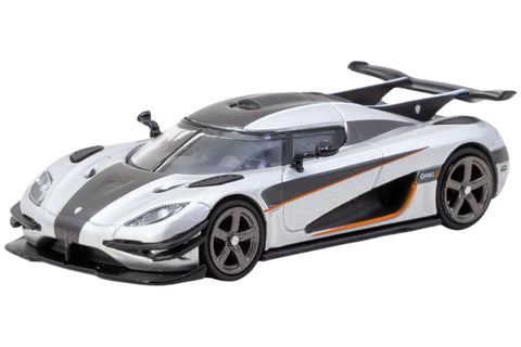 Tarmac Works 1:64 Koenigsegg One:1 silver