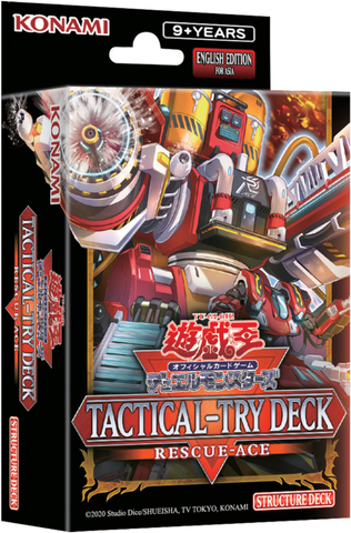 Yu Gi Oh Rescue-ACE Tactical-Try Deck (ENG)