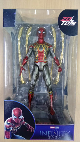 ZD Toys Infinity Saga Plastic Box Iron Spiderman