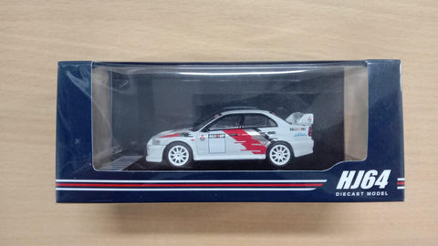 Hobby Japan 1:64 Mitsubishi Lancer Evolution VI Ralliart White