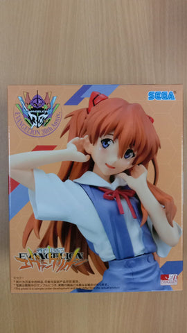 Evangelion Asuka X Stellar Prize Figure Uniform Ver.