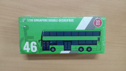 MC SG46 1/110 A22 Singapore Double Decker Bus SVC197