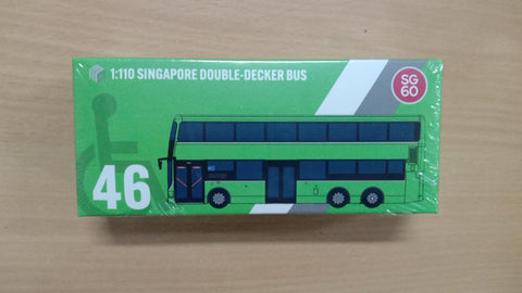 MC SG46 1/110 A22 Singapore Double Decker Bus SVC513