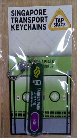 MRT Station Keychain - Farrer Park