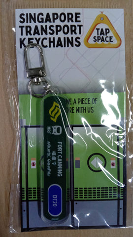 MRT Station Keychain - Fort Canning