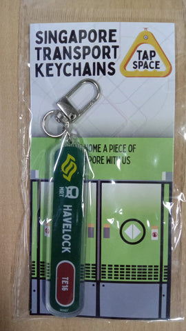 MRT Station Keychain - Havelock