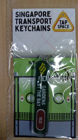 MRT Station Keychain - Gardens By The Bay