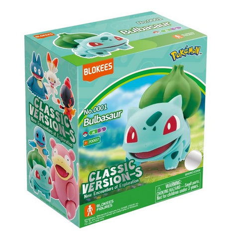 Pokemon Classic Edition Bulbasaur Blokees Model Kit