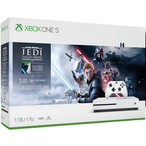 Xbox One S Local 1TB Star Wars Jedi Console Standalone